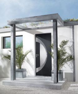 Porte d'entrée Aluminium
