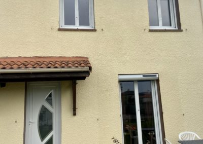 Pose fenêtres PVC + Volets roulants solaire Firminy